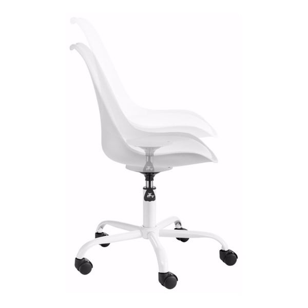 Biały regulowany fotel biurowy Støraa Dan-image-3