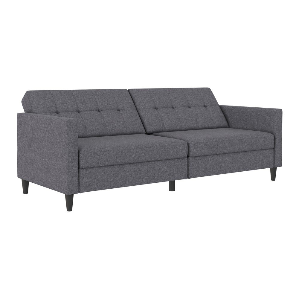 Szara rozkładana sofa 203 cm Hartford – Støraa (zdjęcie 8)