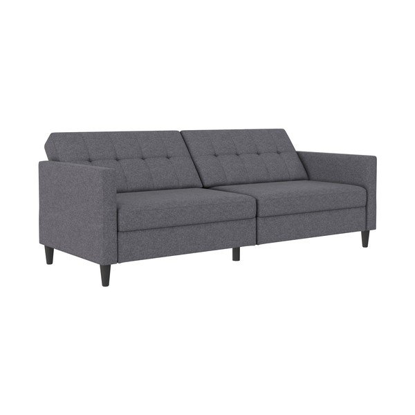 Szara rozkładana sofa 203 cm Hartford – Støraa-image-3