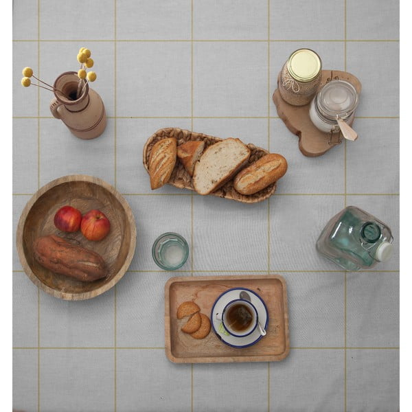 Obrus Really Nice Things Beige Lines, 140x140 cm-image-2