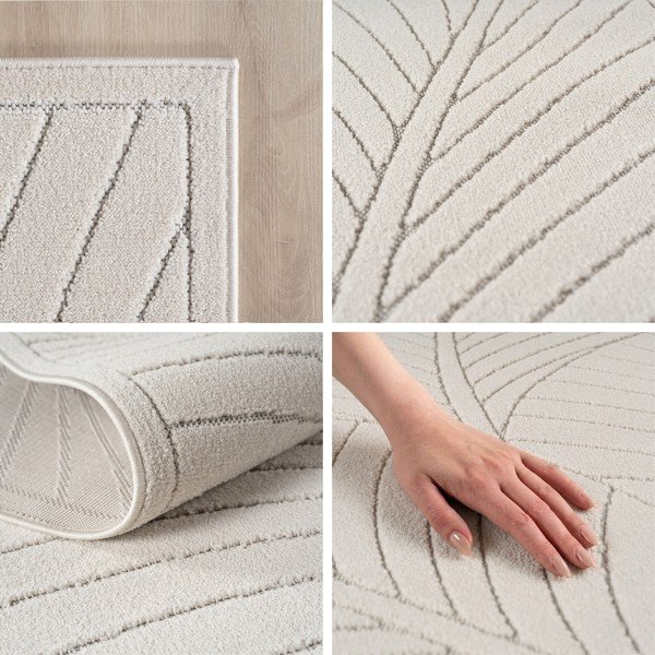 Kremowy okrągły dywan odpowiedni na zewnątrz ø 120 cm Nova 1203 – Ayyildiz Carpets-image-2