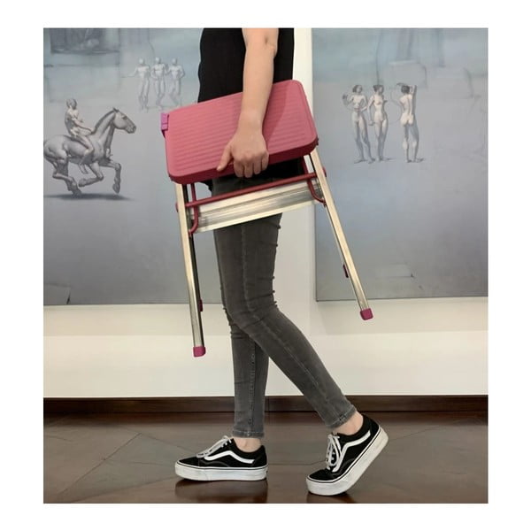 Metalowa drabina 47 cm M2 ALU Taburete – Rolser-image-1