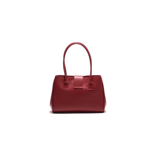 Skórzana torebka Anna Luchini 1170 Rosso-image-1