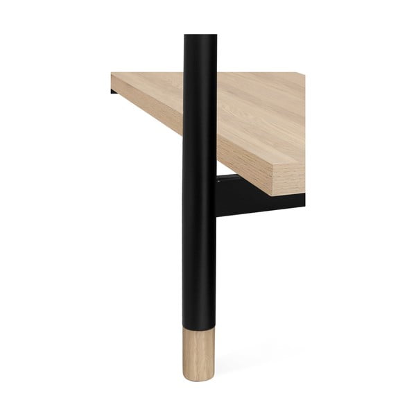 Naturalny stolik z blatem w dekorze dębu 60x120 cm Jugend – Woodman-image-4