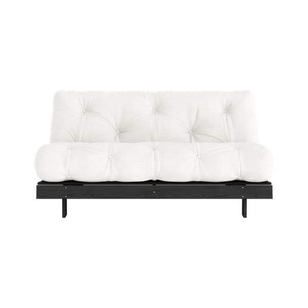 Kremowa rozkładana sofa 160 cm Roots Black Night – Karup Design-image-3