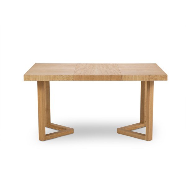 Stół rozkładany z litego drewna dębowego Windsor & Co Sofas Skarde, ø 100 cm-image-3