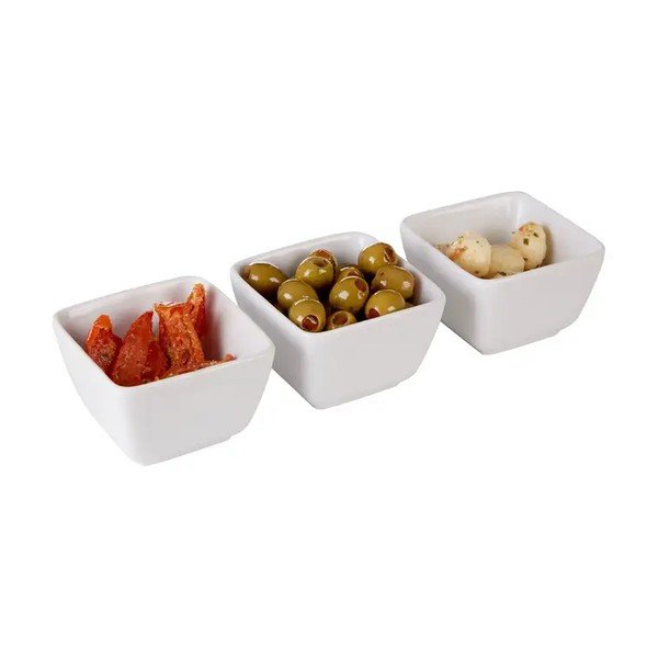 Komplet 3 porcelanowych misek do serwowania Premier Housewares Entree-image-1
