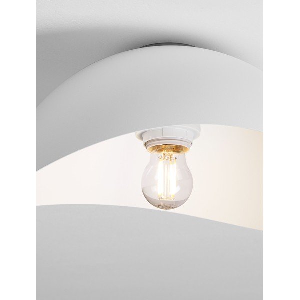 Metalowa lampa sufitowa w matowym białym kolorze Opsi – Nova Luce-image-3
