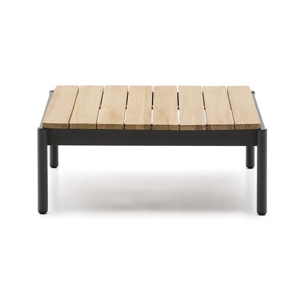 Stolik ogrodowy z litego drewna tekowego 89x91 cm Sorells – Kave Home-image-4