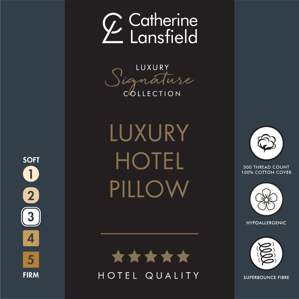 Poduszka 48x74 cm Luxury Hotel – Catherine Lansfield (zdjęcie 5)