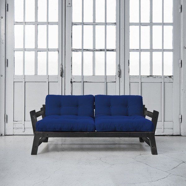 Sofa rozkładana Karup Step Black/Royal-image-1