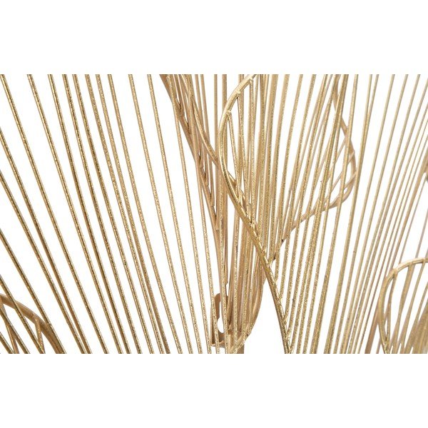 Dekoracja ścienna w złotym kolorze Mauro Ferretti Glam Leaf, 69x62 cm-image-4