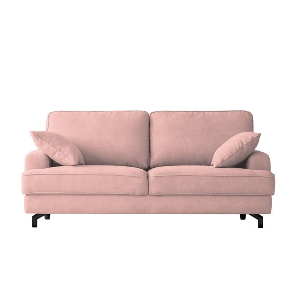 Różowa sofa trzyosobowa Kooko Home Salsa