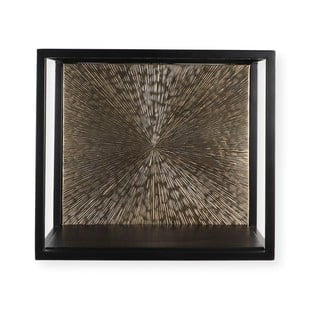 Metalowa półka w kolorze złotym Fletcher – HSM collection