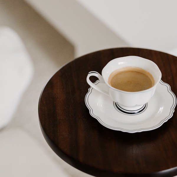 Białe filiżanki zestaw 2 szt. new bone china 190 ml Odette – S|P Collection-image-2