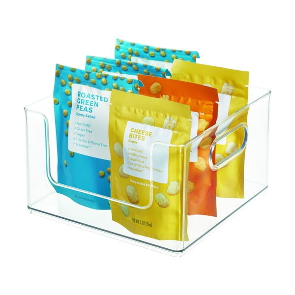 Przezroczysty pojemnik iDesign The Home Edit, 25,4x25,4x15,2 cm-image-2