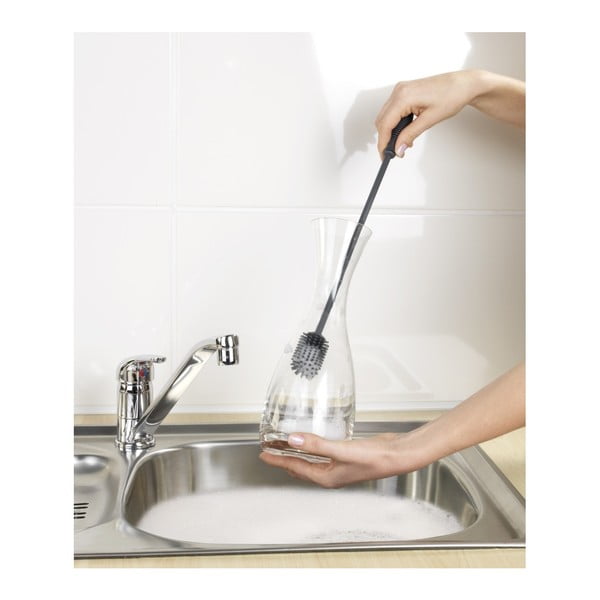 Silikonowa szczotka do mycia naczyń Wenko Brush, 38 cm-image-2