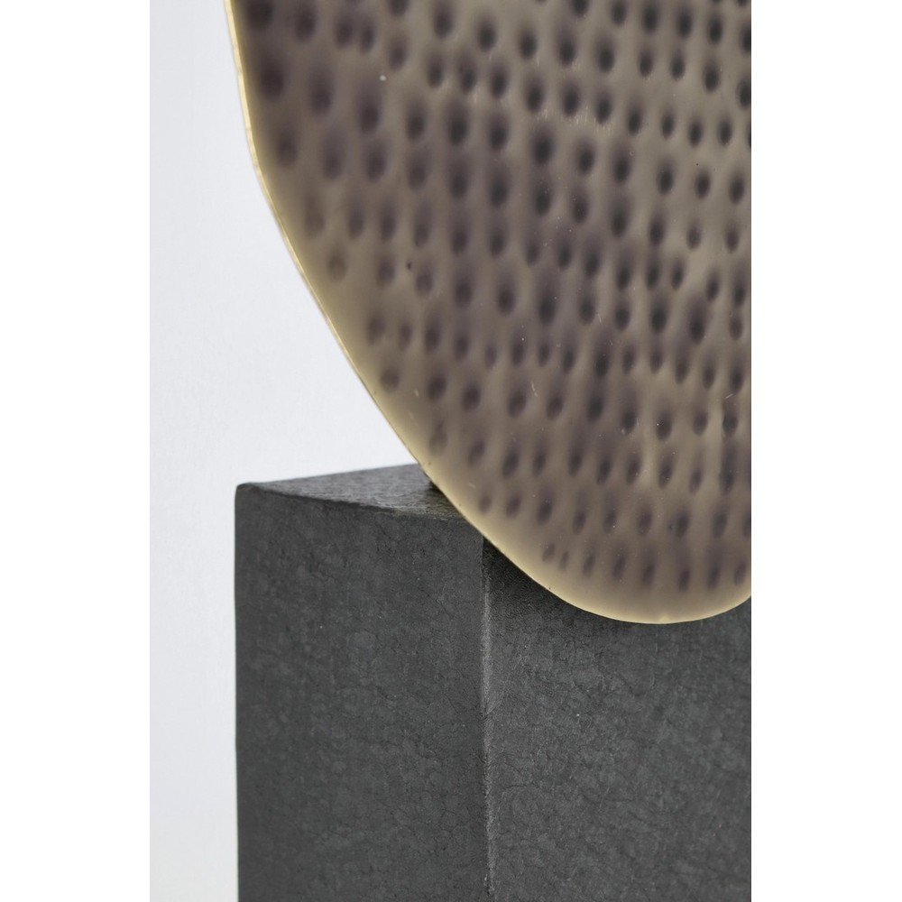 Antracytowa metalowa lampa stołowa z metalowym kloszem (wysokość 57 cm) Neev – Bizzotto (zdjęcie 3)