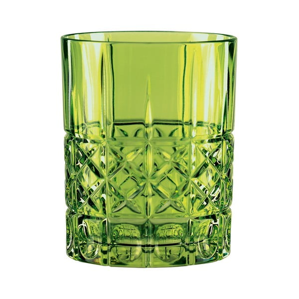 Zielona szklanka do whisky ze szkła kryształowego Nachtmann Highland Reseda, 345 ml