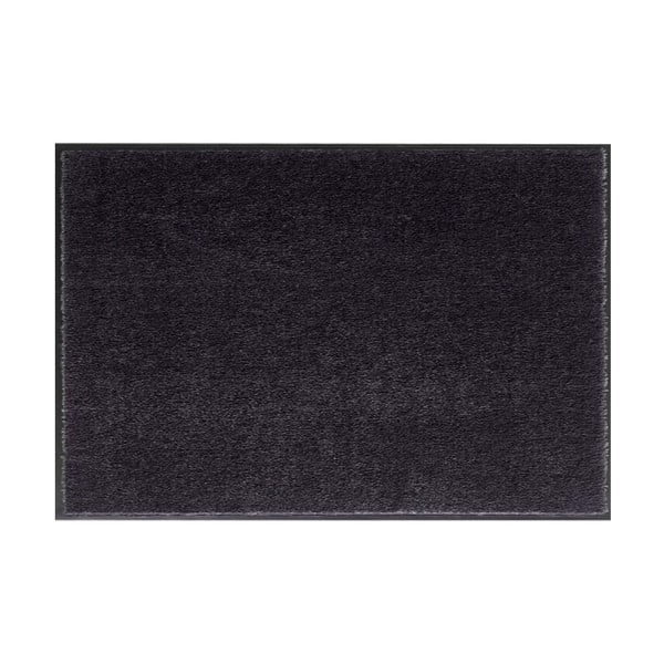 Czarna wycieraczka Hanse Home Soft and Clean, 39x58 cm