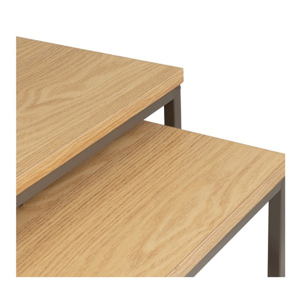 Stoliki zestaw 2 szt. 50x50 cm – Casa Selección-image-2