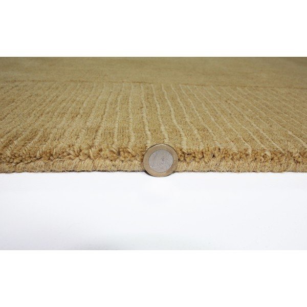 Żółty wełniany dywan 230x160 cm Tuscany Siena – Flair Rugs-image-3