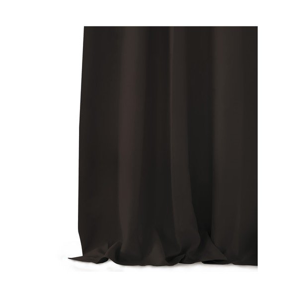 Brązowa zasłona AmeliaHome Eyelets Brown, 140x245 cm-image-3