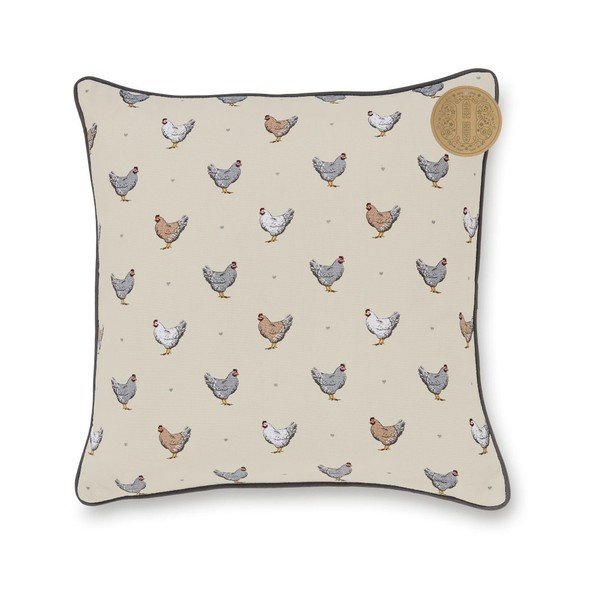 Kremowa poduszka Cooksmart ® Farmers Kitchen, 45x45 cm-image-2