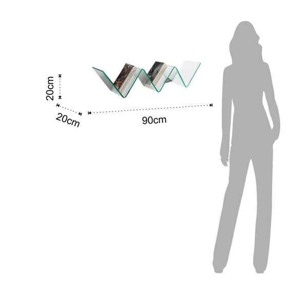 Szklana półka Tomasucci Zig Zag-image-3