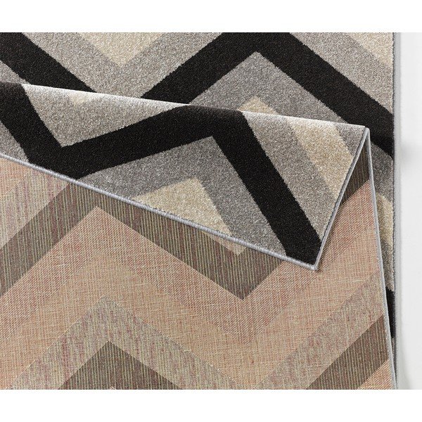 Czarny dywan Chateau Chevron, 120x170 cm-image-3