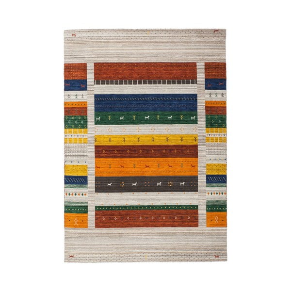 Ręcznie tkany dywan wełniany Makalu Beige, 160x230 cm