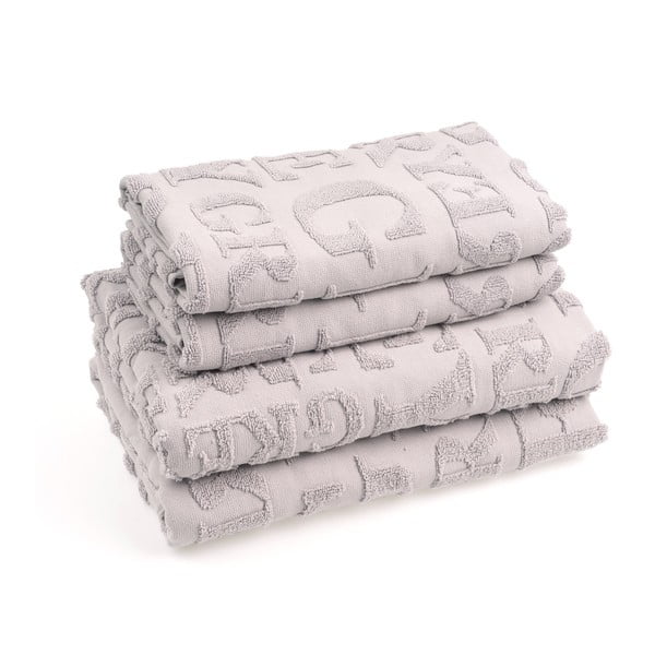 Zestaw 4 ręczników bawełnianych Casa Di Bassi Gtypo