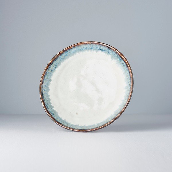 Biały głęboki talerz ceramiczny MIJ Aurora, ø 24 cm-image-3