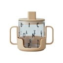 Beżowy kubek dla dzieci Design Letters Grow With Your Cup