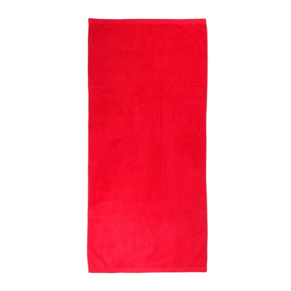 Czerwony ręcznik Artex Alpha, 70x140 cm