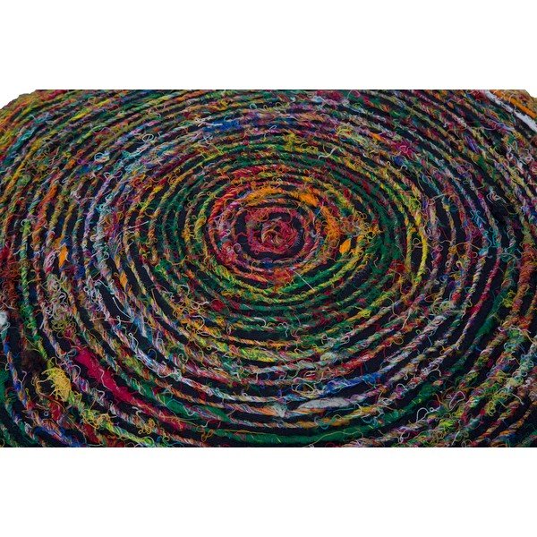 Puf Mauro Ferretti Madagascar Rotondo, ⌀ 50 cm-image-2