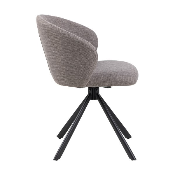 Szare tapicerowane fotele jadalniane zestaw 2 szt. Pippa – Actona-image-3