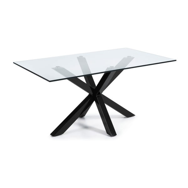Stół z czarnymi nogami La Forma Arya, dł. 160 cm