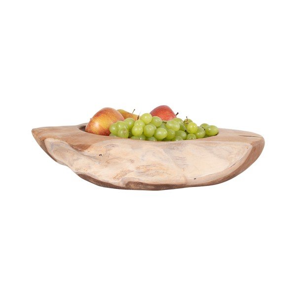 Misa z drewna tekowego House Nordic Rio, średnica 20 cm-image-2