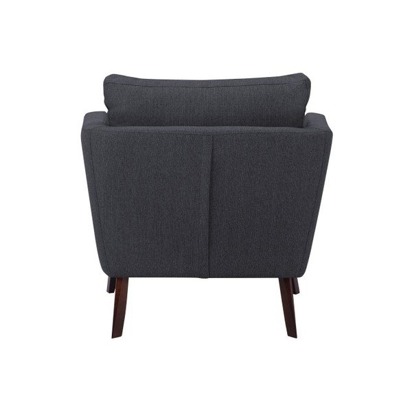 Ciemnoszary fotel Mazzini Sofas Elena-image-1