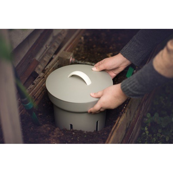 Szarobrązowy kompostownik – Plastia-image-1