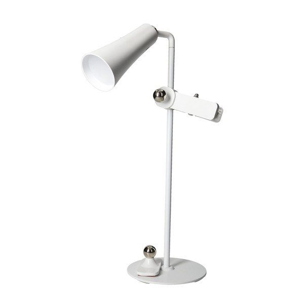 Biała lampa stołowa LED (wysokość 47,5 cm) 4in1 – Brandani