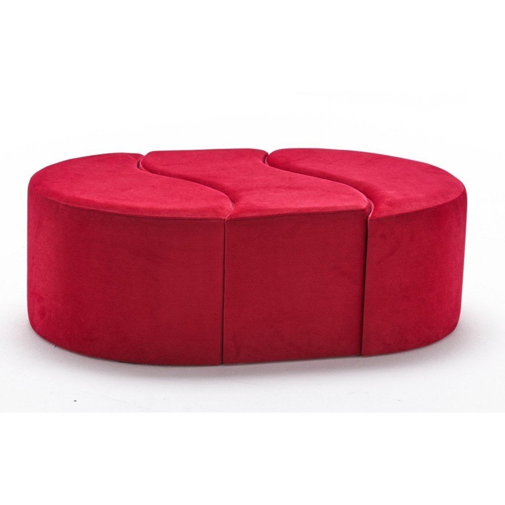 Czerwony puf Alya – Artie