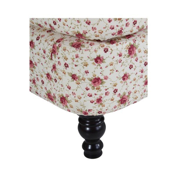 Beżowy fotel uszak w kwiaty Max Winzer Mareille Flowery Beige-image-2