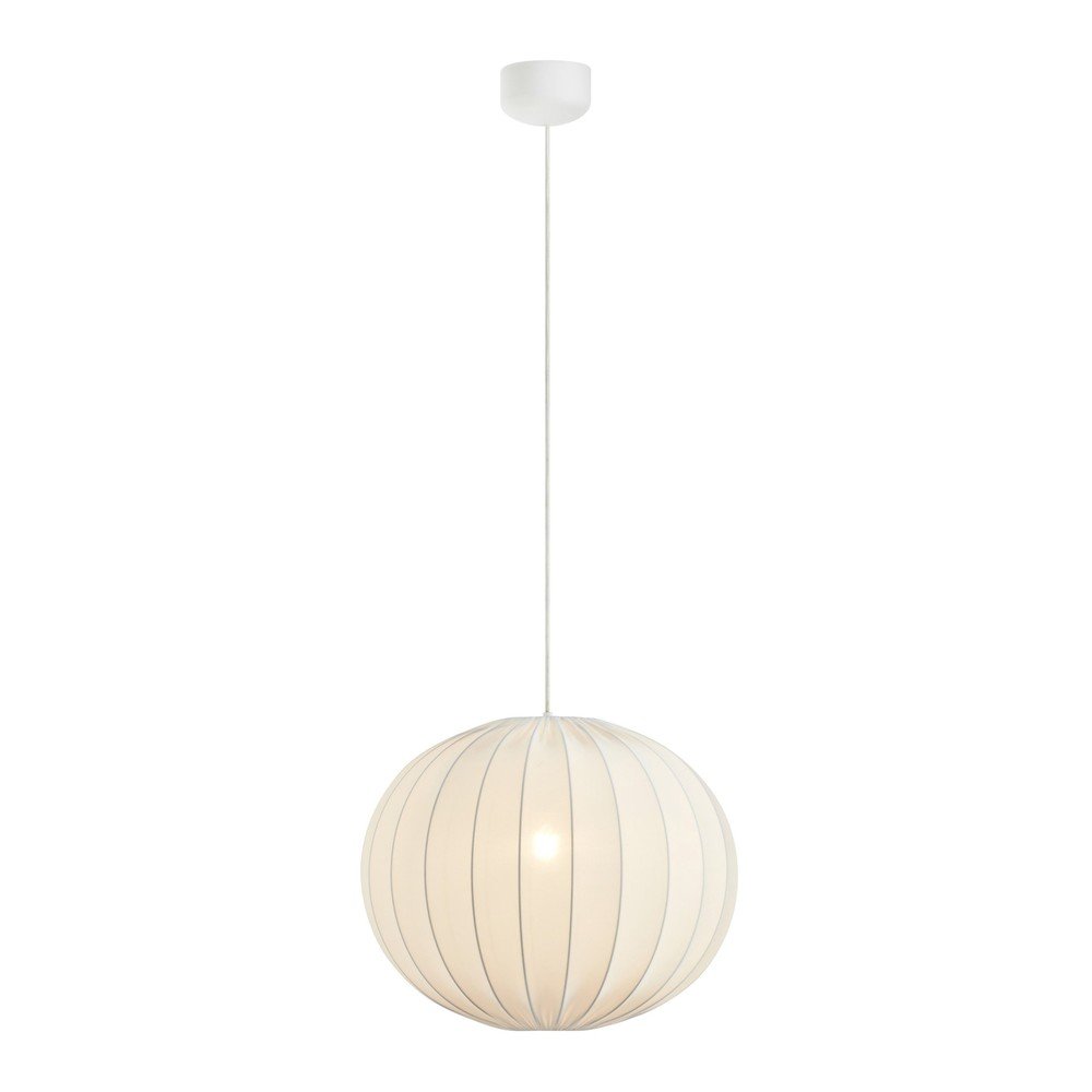 Biała lampa wisząca ø 50 cm Solia – Markslöjd