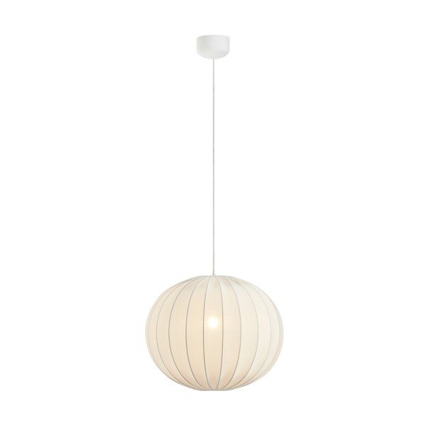 Biała lampa wisząca ø 50 cm Solia – Markslöjd