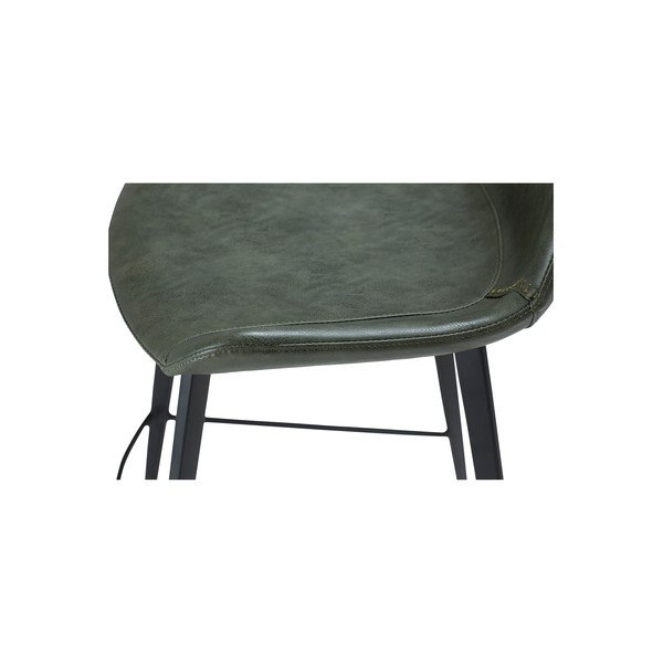 Zielony hoker z imitacji skóry DAN–FORM Denmark Hype, wys. 103-image-2