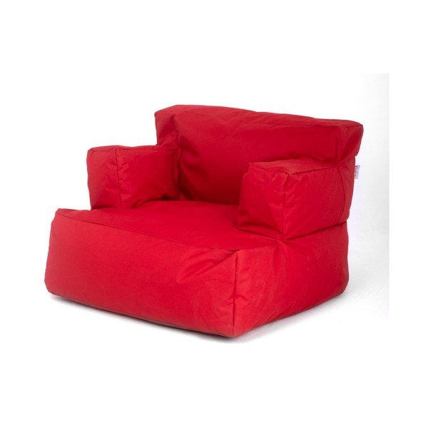 Czerwony ogrodowy worek do siedzenia Relax – Floriane Garden