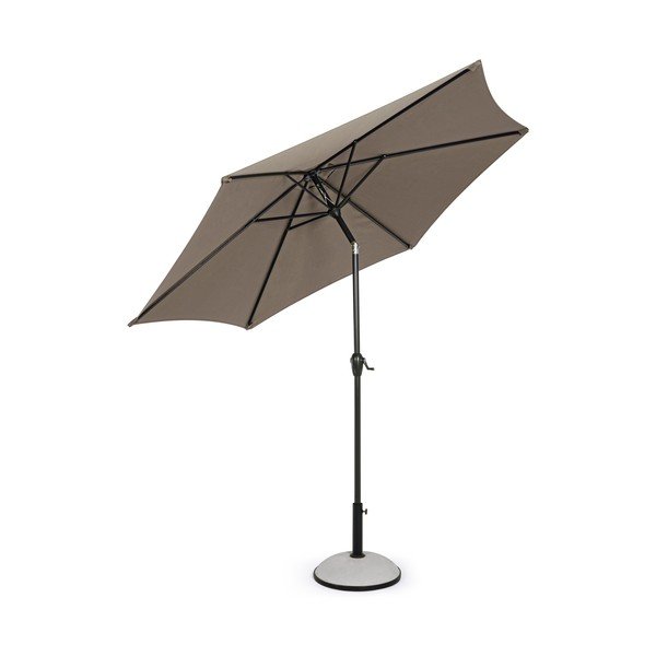 Szarobrązowy parasol ogrodowy ø 270 cm Kalife – Bizzotto-image-2