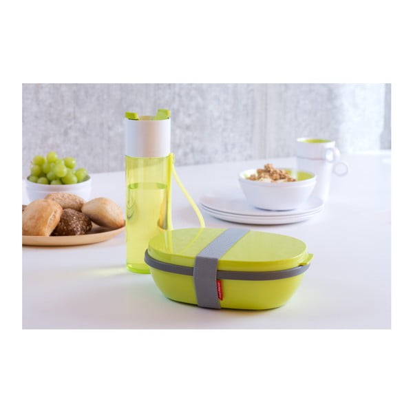 Różowy pojemnik na lunch Mepal Ellipse-image-4